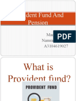 Provident Fund and Pension