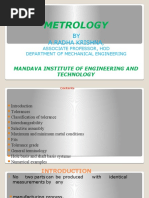 Metrology: BY A.Radha Krishna