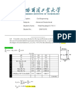 Advanced Geotechnical Analysis