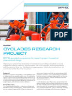 DNV GL Cyclades Research Project Twopager Web