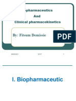Biopharmaceutics and Clinical PK