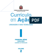 Caderno Do Professor - 1 Série - 2º Bimestre - VERSÃO PRELIMINAR