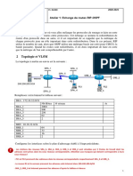 Atelier 1 - Echange RIP-OSPF