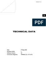 Technical Data: Technical Data P846/En Td/A11 Micom P846