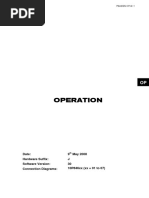 Operation: Operation P846/En Op/A11 Micom P846