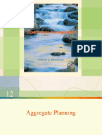 Aggregate Planning W. Stevenson