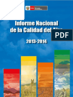 Informe Nacional de Calidad Del Aire 2013 2014 (1)
