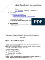 elettroforesi, estrazione di acidi nucleici 