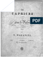 -Paganini 24 Caprices Op1 Breitkopf