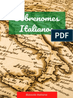 Ebook - Sobrenomes Italianos