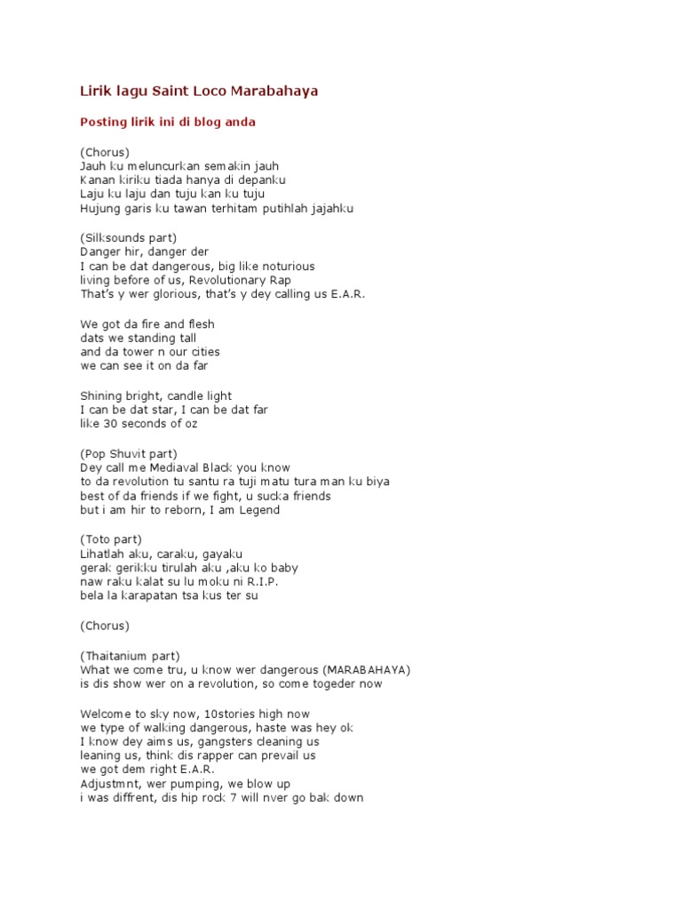 Teks Lagu Payphone