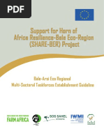 Bale-Arsi Eco Regional Taskforces Establishment Guideline