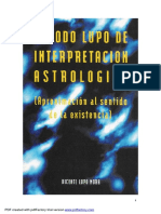 Metodo Lupo Interpretacion Astrologica