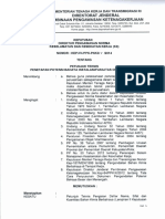 KEPDIRPNK3 No - Kep.001 Tahun 2014 TTG Penetapan Fasilitasi Kimia Perusahaan