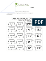 Actividad Tabla Del 2 3ºbasico