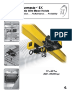 Spacemaster SX: Electric Wire Rope Hoists Electric Wire Rope Hoists