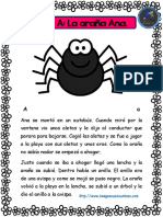 Letra A: La Araña Ana