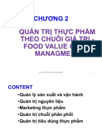 Quản trị thực phẩm -Chapter 2 Food Value Chain Management Part 1 Dhdd15 2021 E-learning IUH 