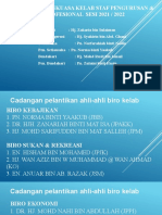 Ahli Jawatankuasa Kelab Staf Pengurusan & Profesional Sesi