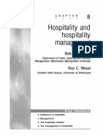 Hospitality Industry Definition