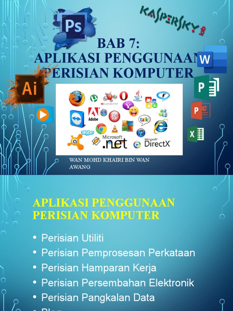 Aplikasi Penggunaan Perisian Komputer Pdf