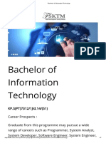 Bachelor of Information Technology