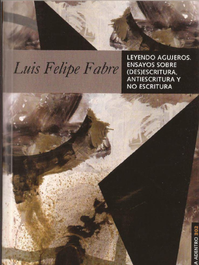 Luis Felipe Fabre Leyendo Agujeros PDF
