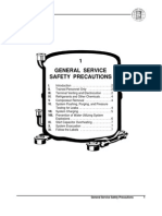 TC General Service Safety Precautions