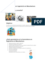 Resumen Manufactura y Adminastracion