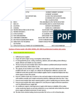 Comparison Sheet of Fusion Model