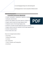 Related Theoretical Perspectives: 1. Dornyei (2001 A) External Factors' of