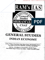 Sriram Ias Economy Notes