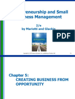 Entrepreneurship and Small Business Management: 2/e by Mariotti and Glackin