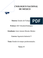 Tarea 3. - Problemas Work Factor, MTM