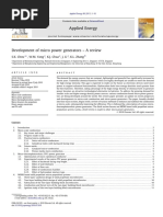 Development of Micro Power Generators - A Review