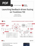 D2 - Launching Feedback-Driven Fuzzing On TrustZone TEE - Andrey Akimov