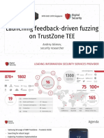 D2 - Launching Feedback-Driven Fuzzing On TrustZone TEE - Andrey Akimov