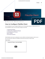 How To Configure FileZilla FTP Client - A Step-by-Step Guide