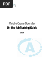 Mobile Crane Operator On The Job Guide