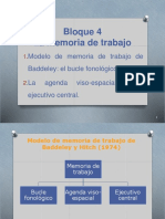 Bloque 4. Memoria de Trabajo