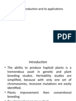 Haploid Production and Its Applications