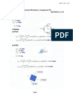 Structural Mechanics Assignment #2: Solution Part (A)