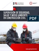 Supervisión de Seguridad, Salud Y Medio Ambiente en Construcción Civil