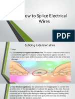 How To Splice Electrical Wires: By: Raymar M. Baquilar