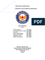 Kel. 4 - Rerangka Konseptual Dan Formulasi Hipotesis