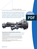 GAS TURBINE (50 Hz/60 HZ) : The Most Efficient Combined Cycle/Cogeneration Below 100 MW