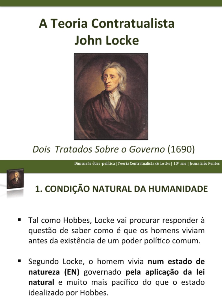 Contratualismo Locke Pdf Contrato Social John Locke