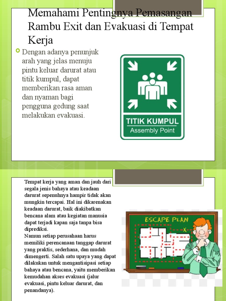 Memahami Pentingnya Pemasangan Rambu Exit Dan Evakuasi Di | PDF | Griya ...