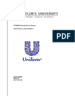 Unilever's Financial Performance and Recommendations