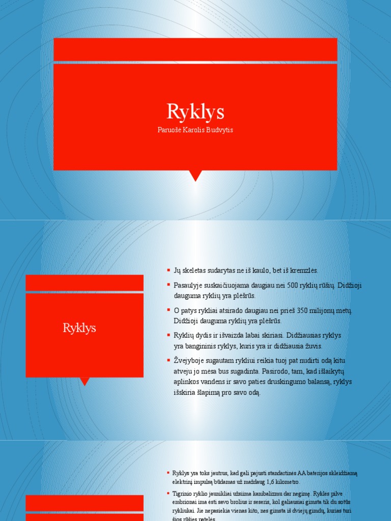 Ryklys | PDF